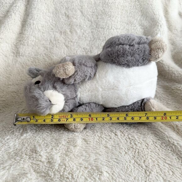 Aurora Eco Nation Gray Squirrel 9" Plush Stuffed Animal Toy Realistic - Picture 5 of 5